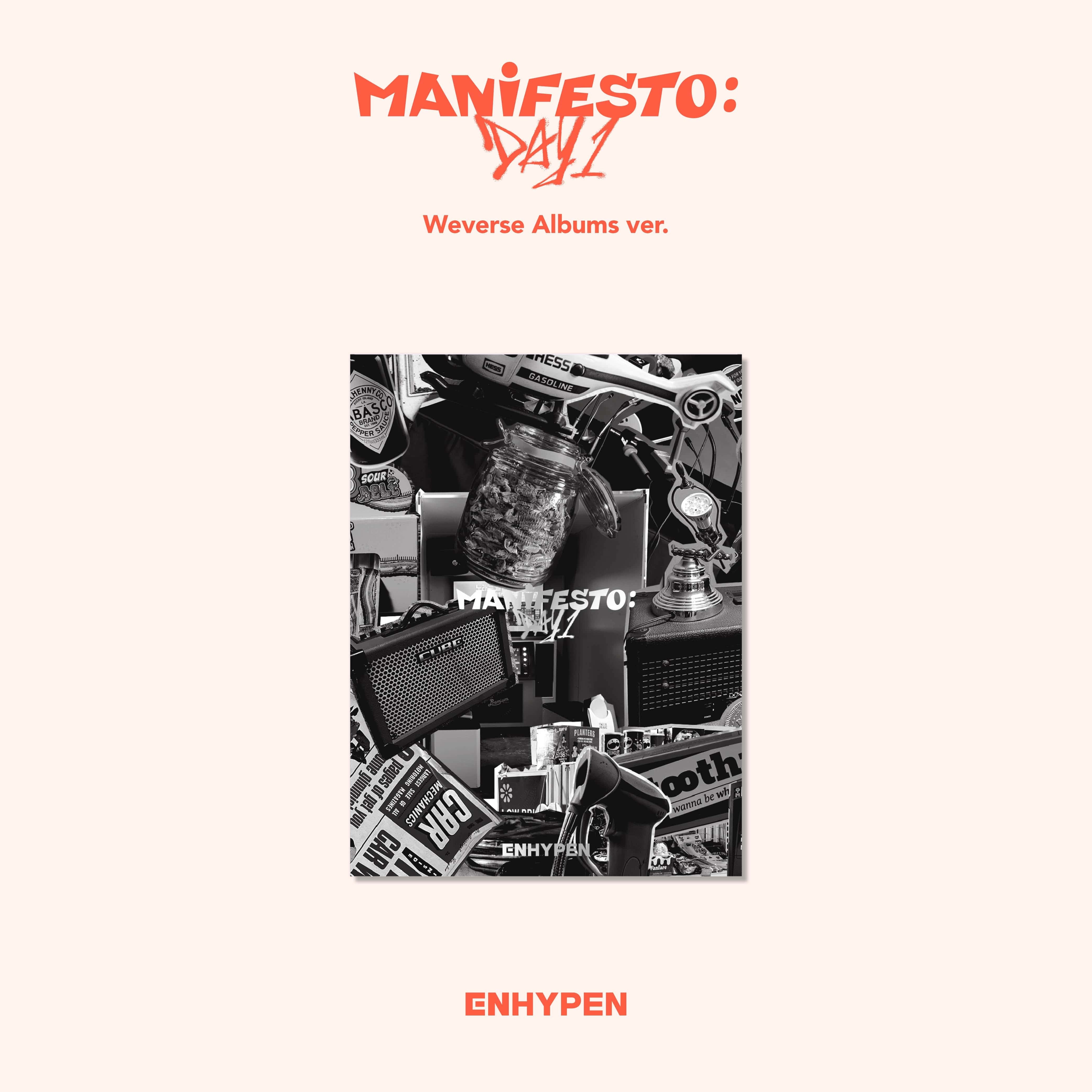 ENHYPEN MANIFESTO : DAY 1 - Weverse Album – mostbiased • NZ K-Pop