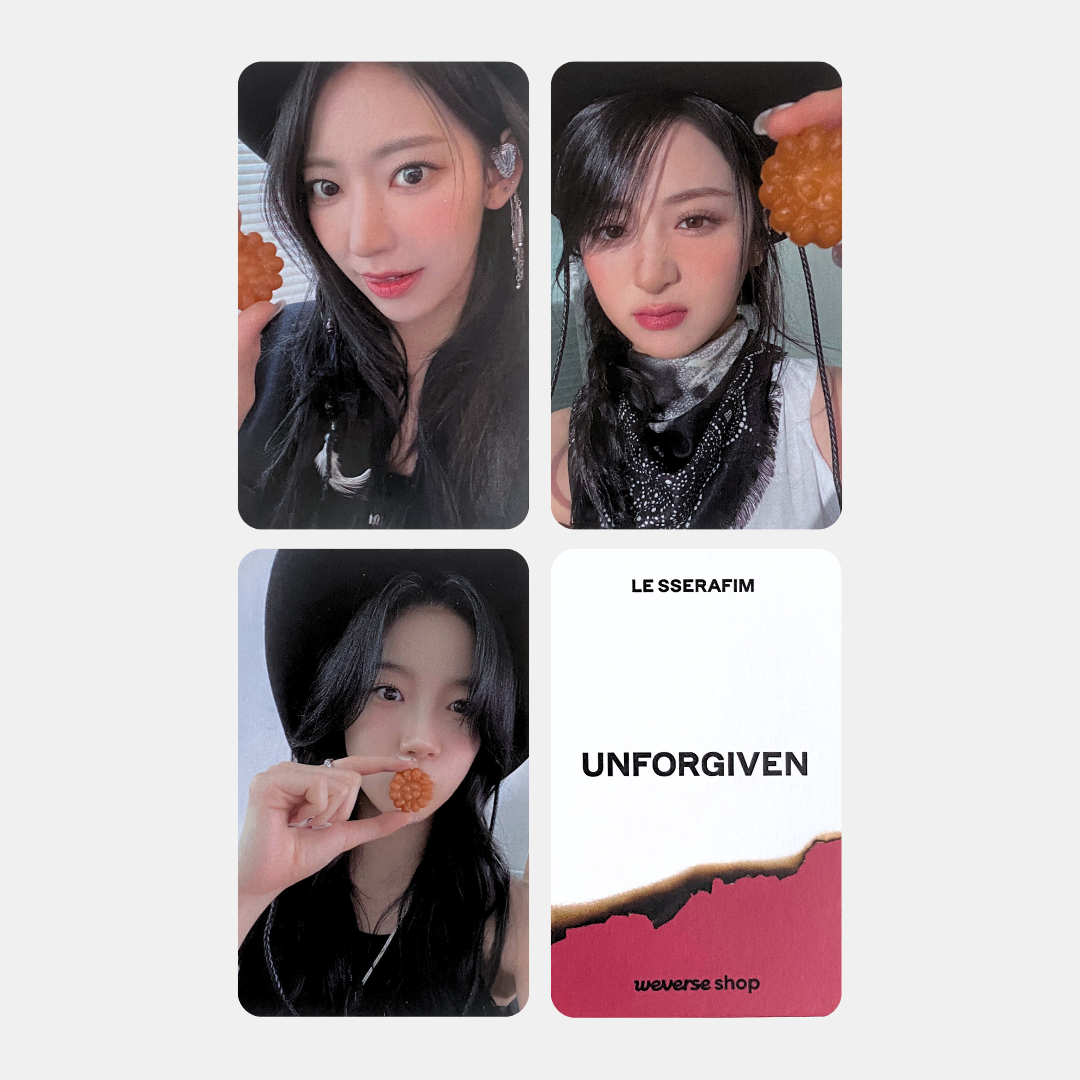 LE SSERAFIM UNFORGIVEN weverse 予約特典 セット Amazon.co.jp: [WEVERSE POB] ル セラフィム LE SSERAFIM - UNFORGIVEN