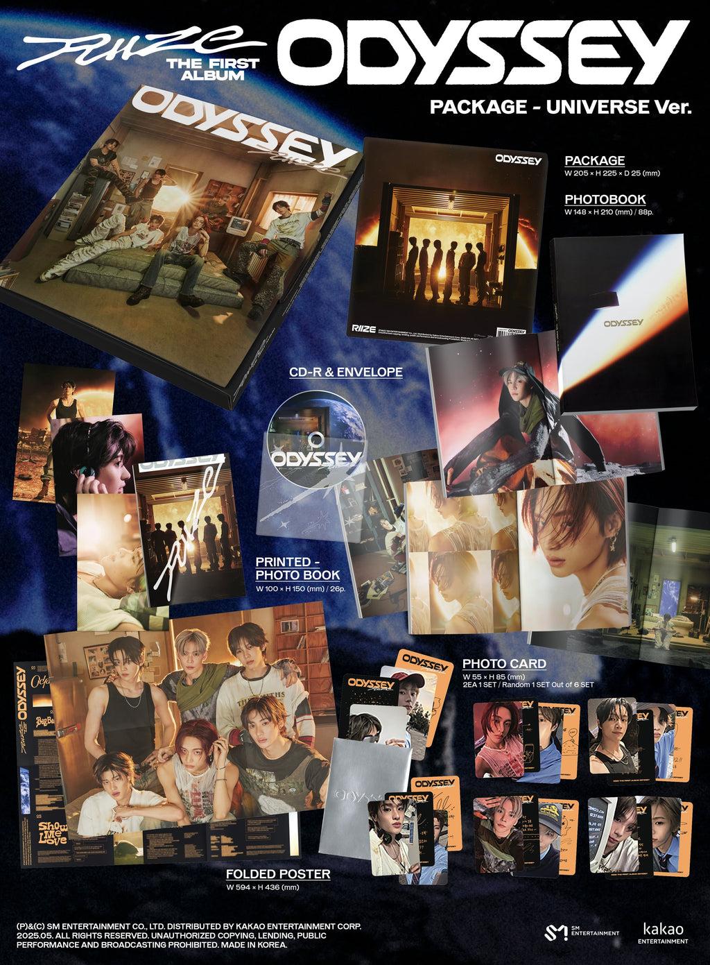 RIIZE ODYSSEY - Random Package