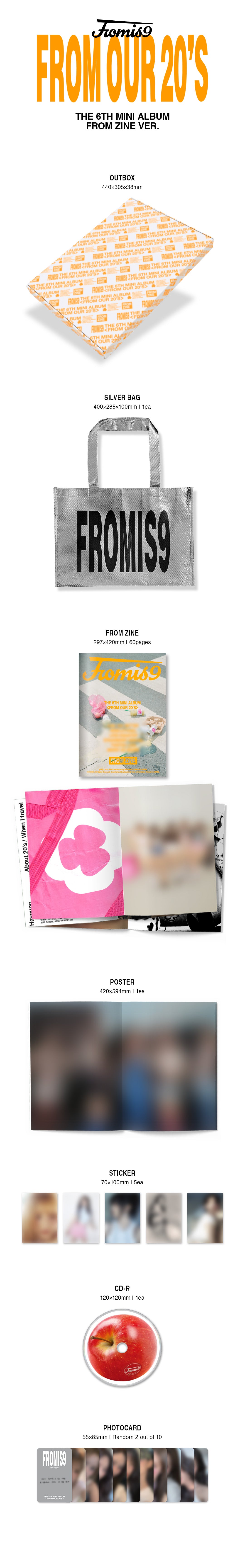 fromis_9 FROM OUR 20'S - From Zine