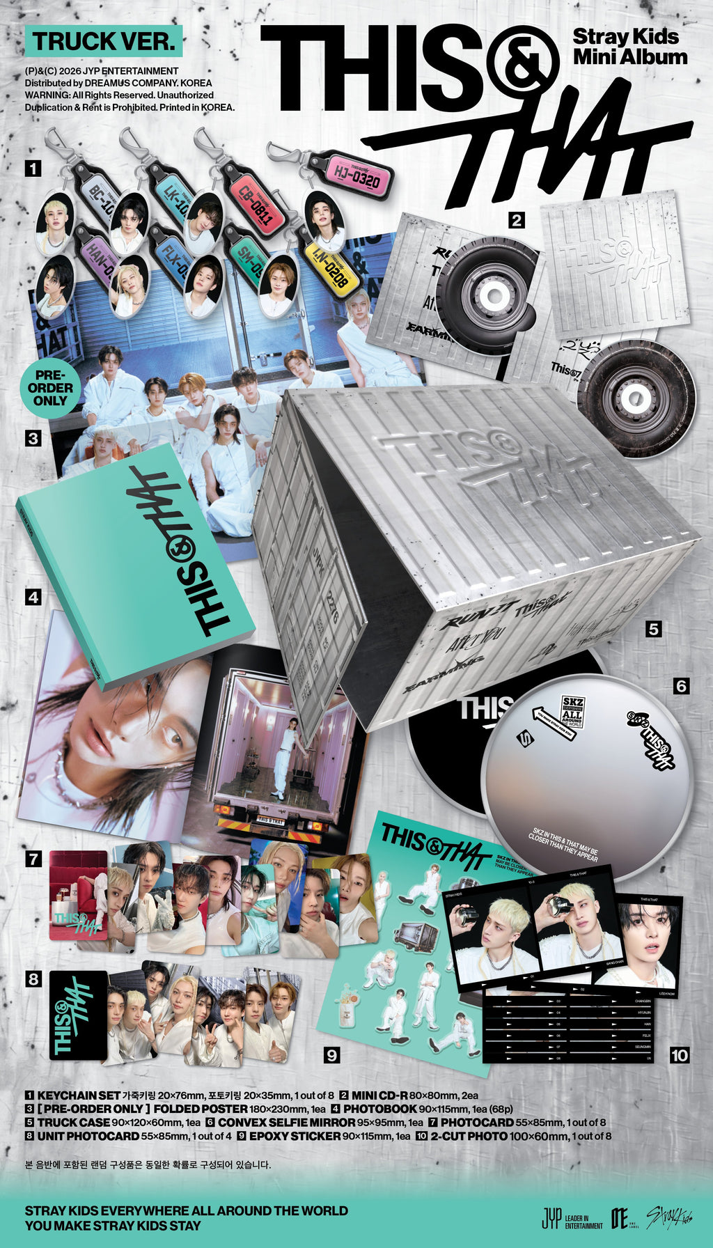 Stray Kids THIS & THAT - Limited TRUCK