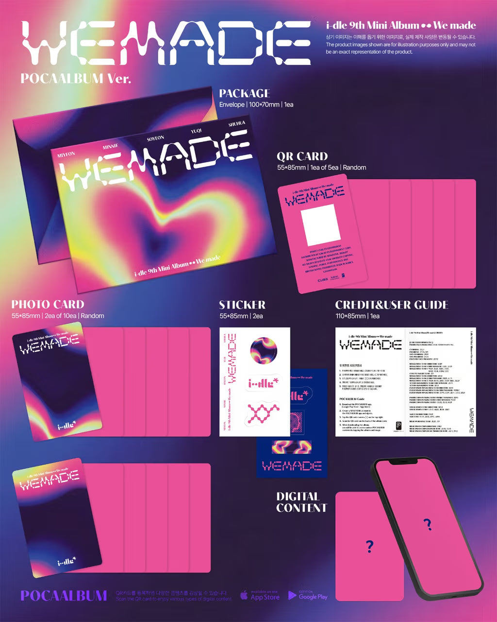 i-dle We made - POCAALBUM