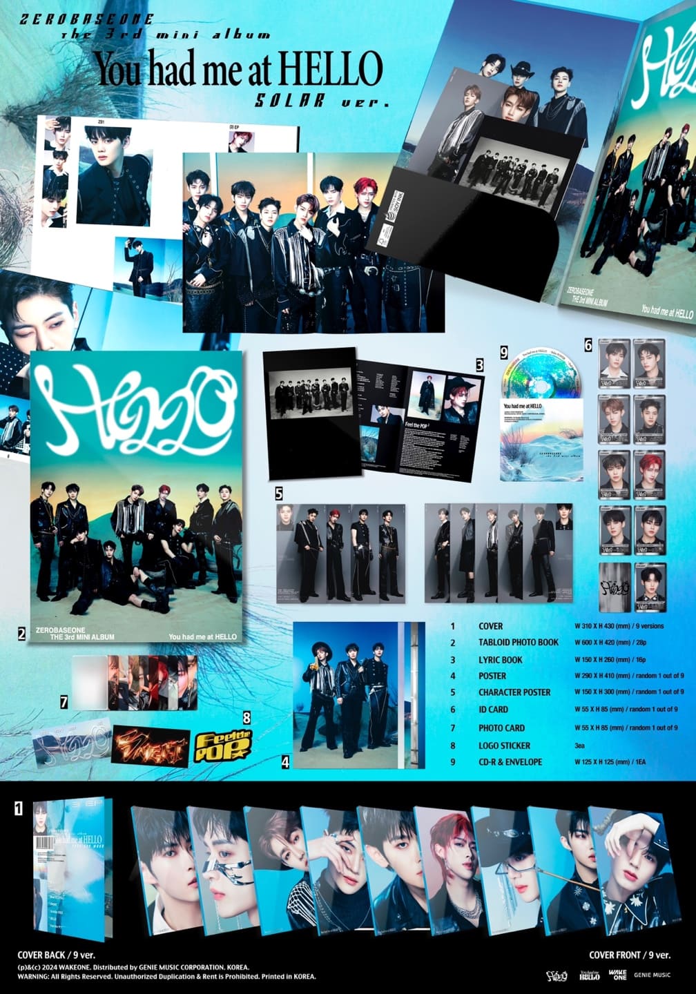 ZEROBASEONE You had me at HELLO - SOLAR Limited