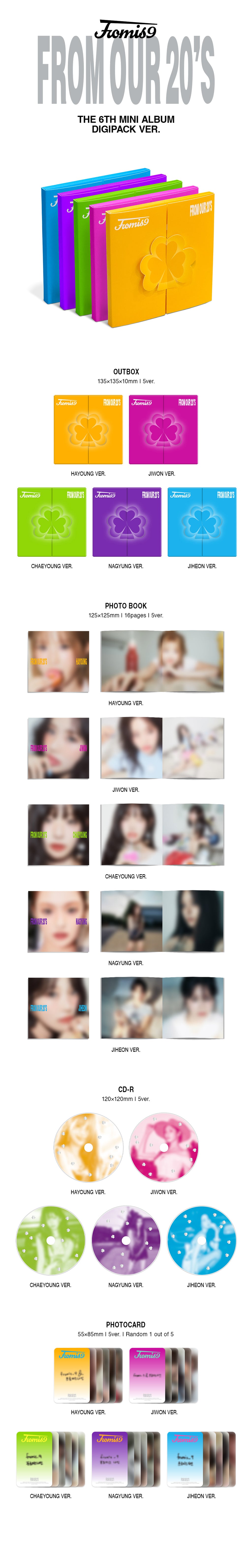 fromis_9 FROM OUR 20'S - Random Digipack