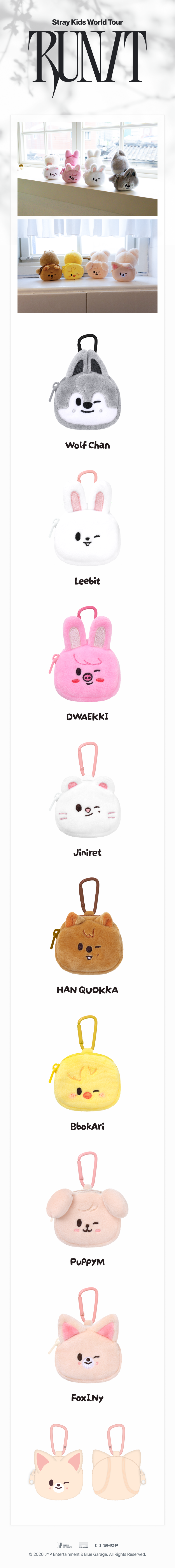 [RUN IT] SKZOO MINI BACKPACK KEYRING