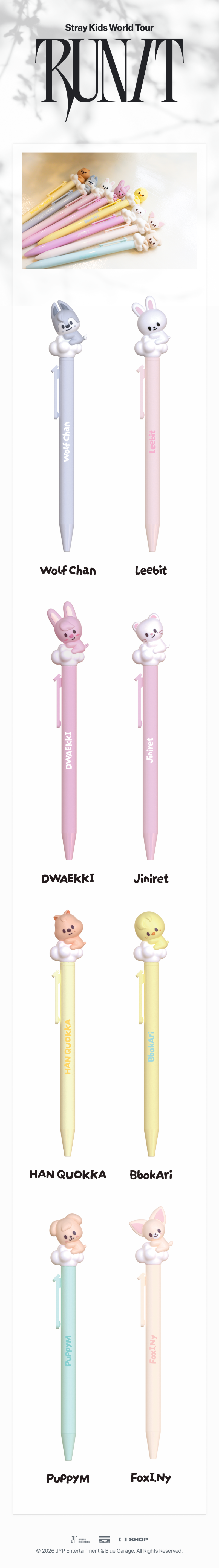 [RUN IT] SKZOO FIGURE PEN