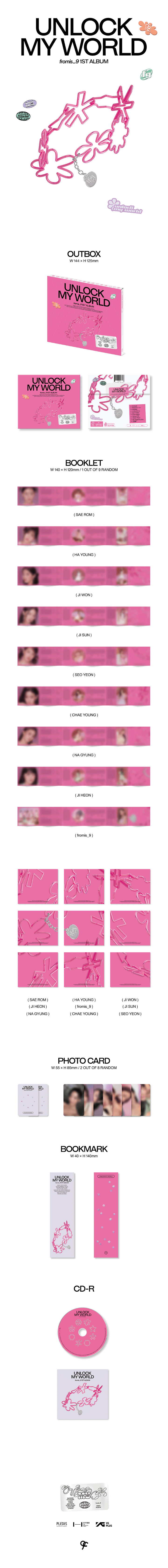 fromis_9 Unlock My World - Random Compact