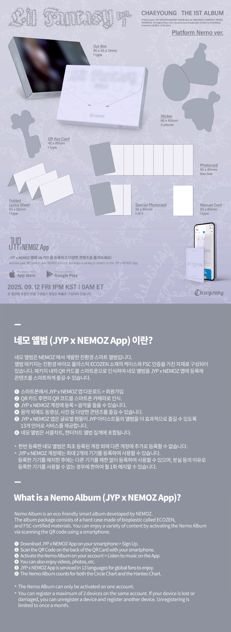 CHAEYOUNG LIL FANTASY vol.1 - Platform Nemo