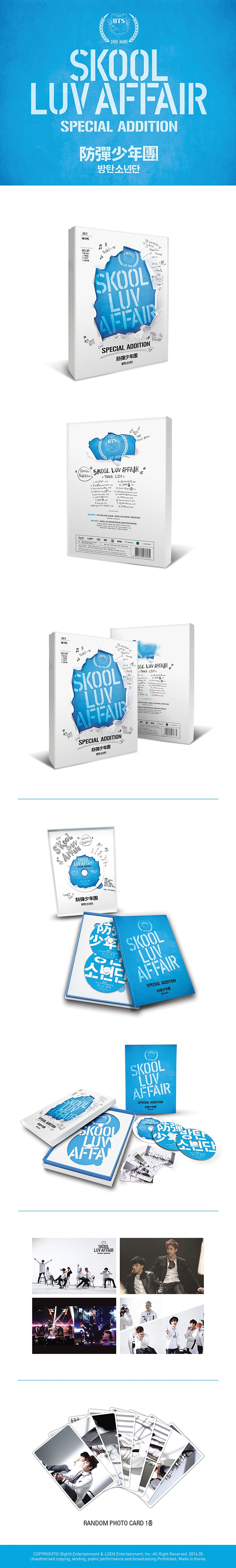BTS SKOOL LUV AFFAIR - Special Addition