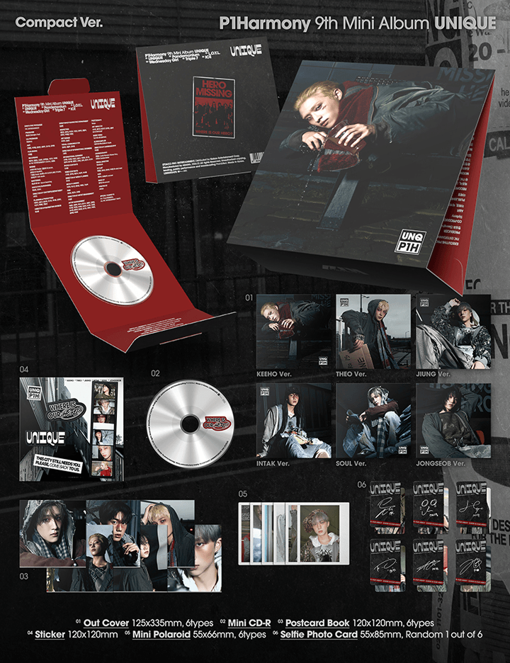 P1Harmony UNIQUE - Random Compact