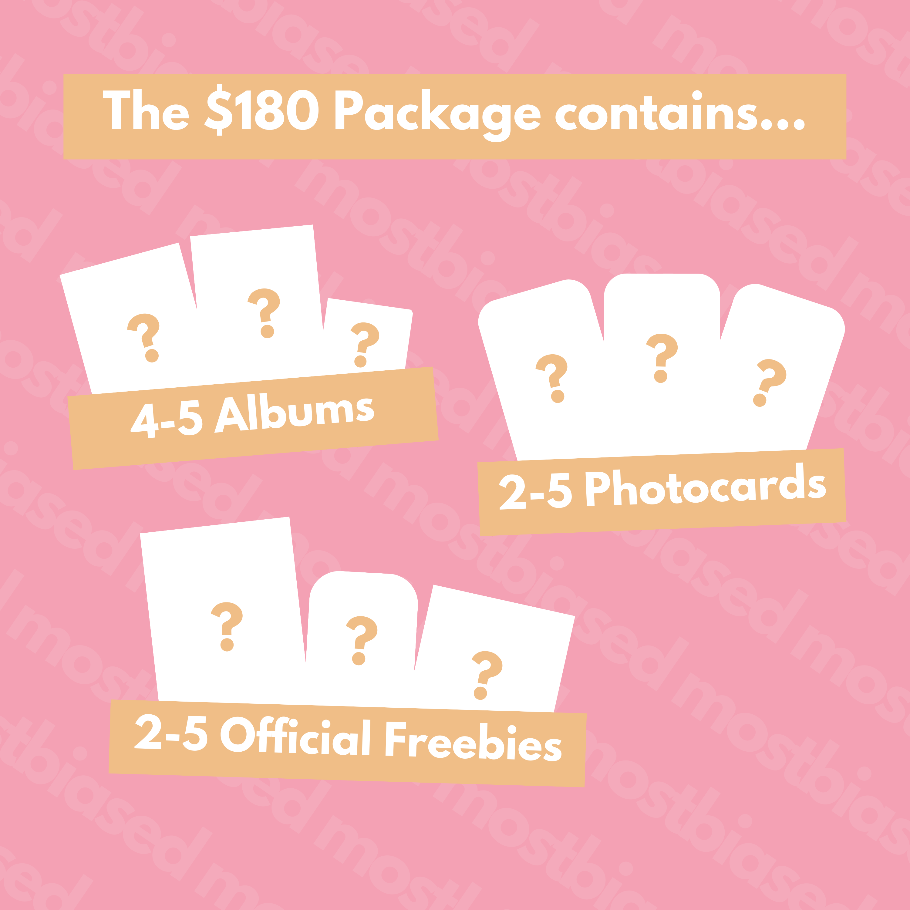 mostbiased LUCKYDRAW BOX