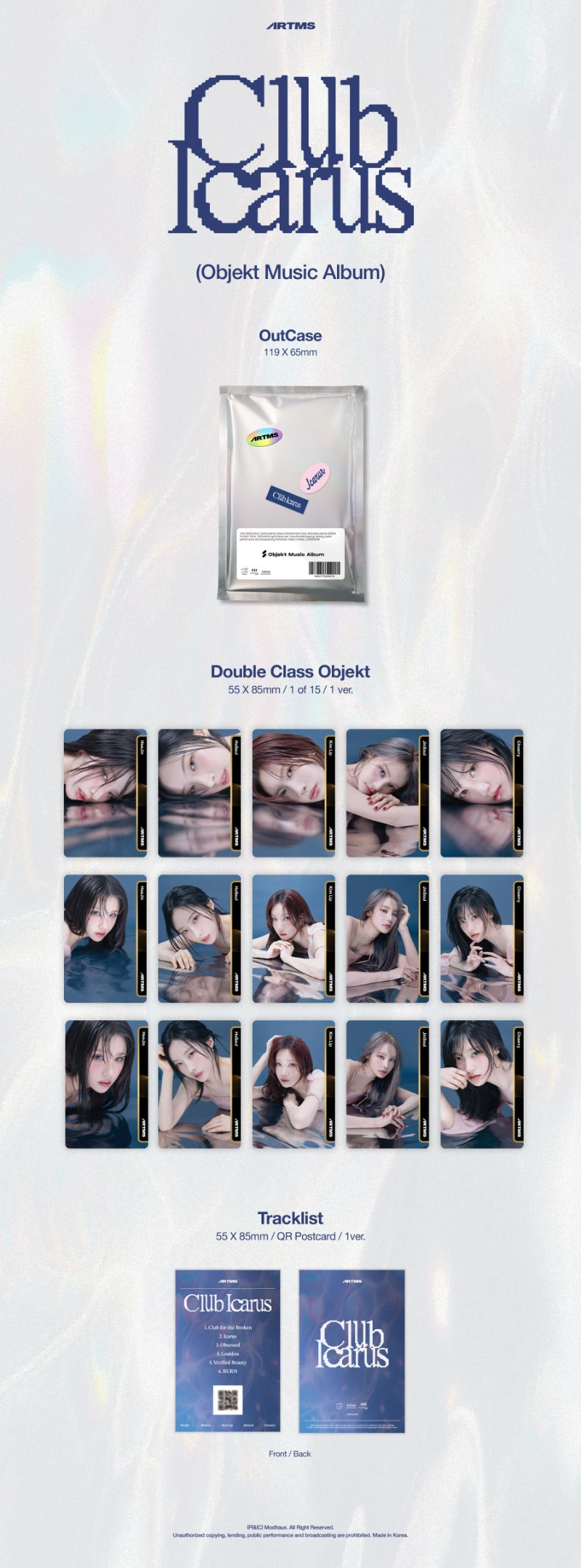 ARTMS Club Icarus - Objekt Album