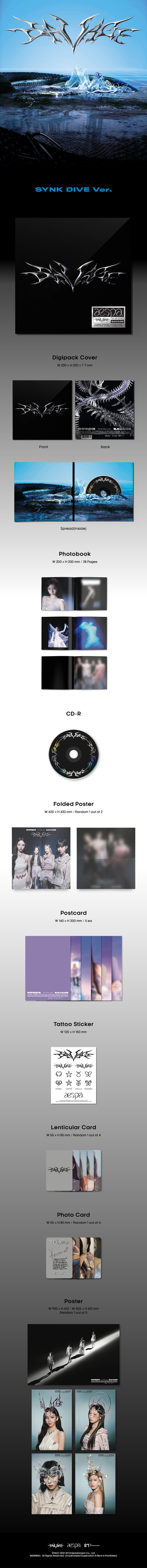 aespa Savage - SYNK DIVE