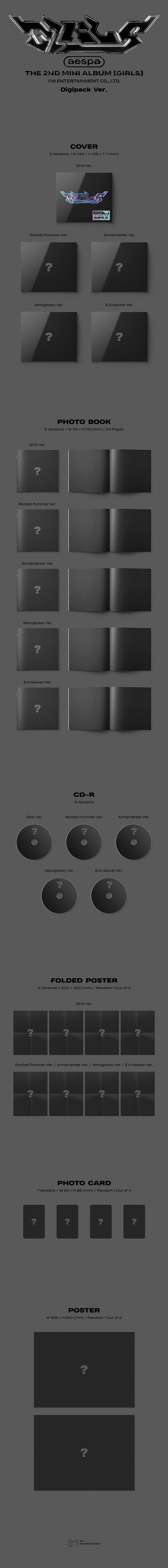 aespa Girls - Random Digipack