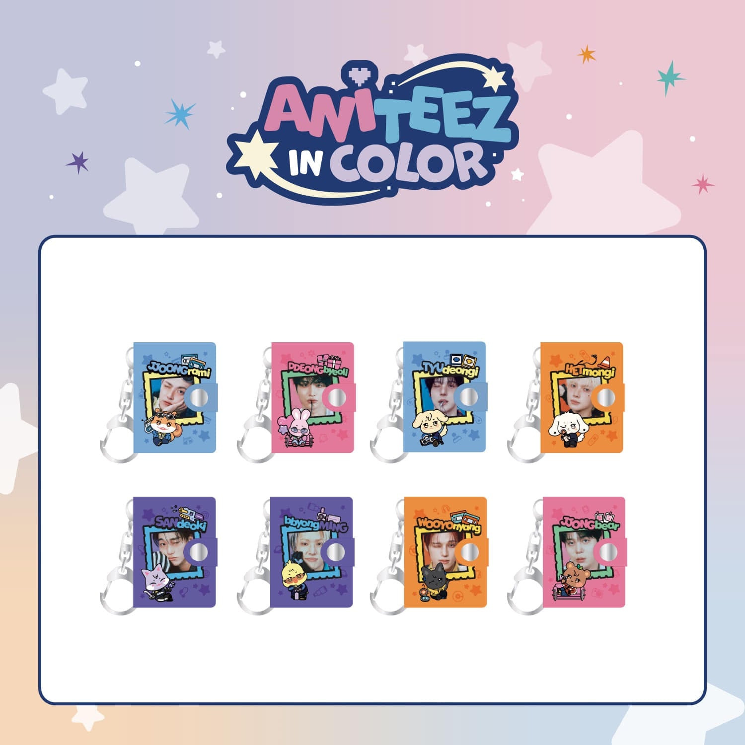 [ANITEEZ IN COLOR] MINI ALBUM KEYRING