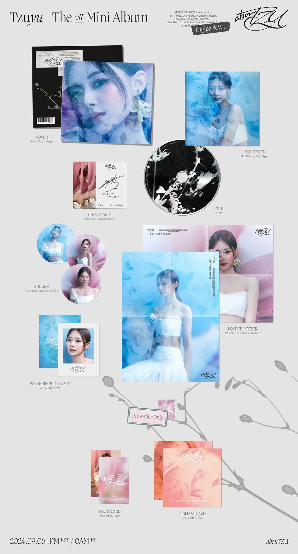 TZUYU abouTZU - Digipack