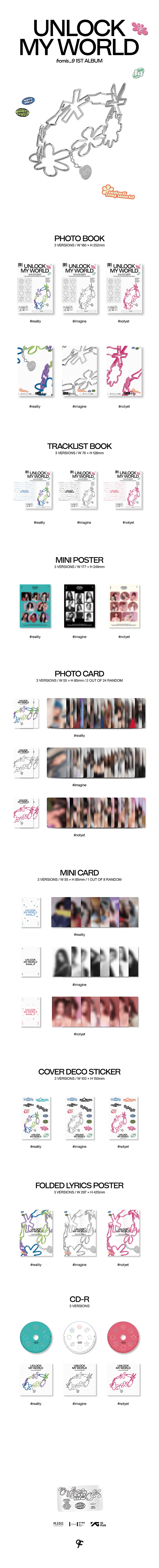 fromis_9 Unlock My World - Random ver