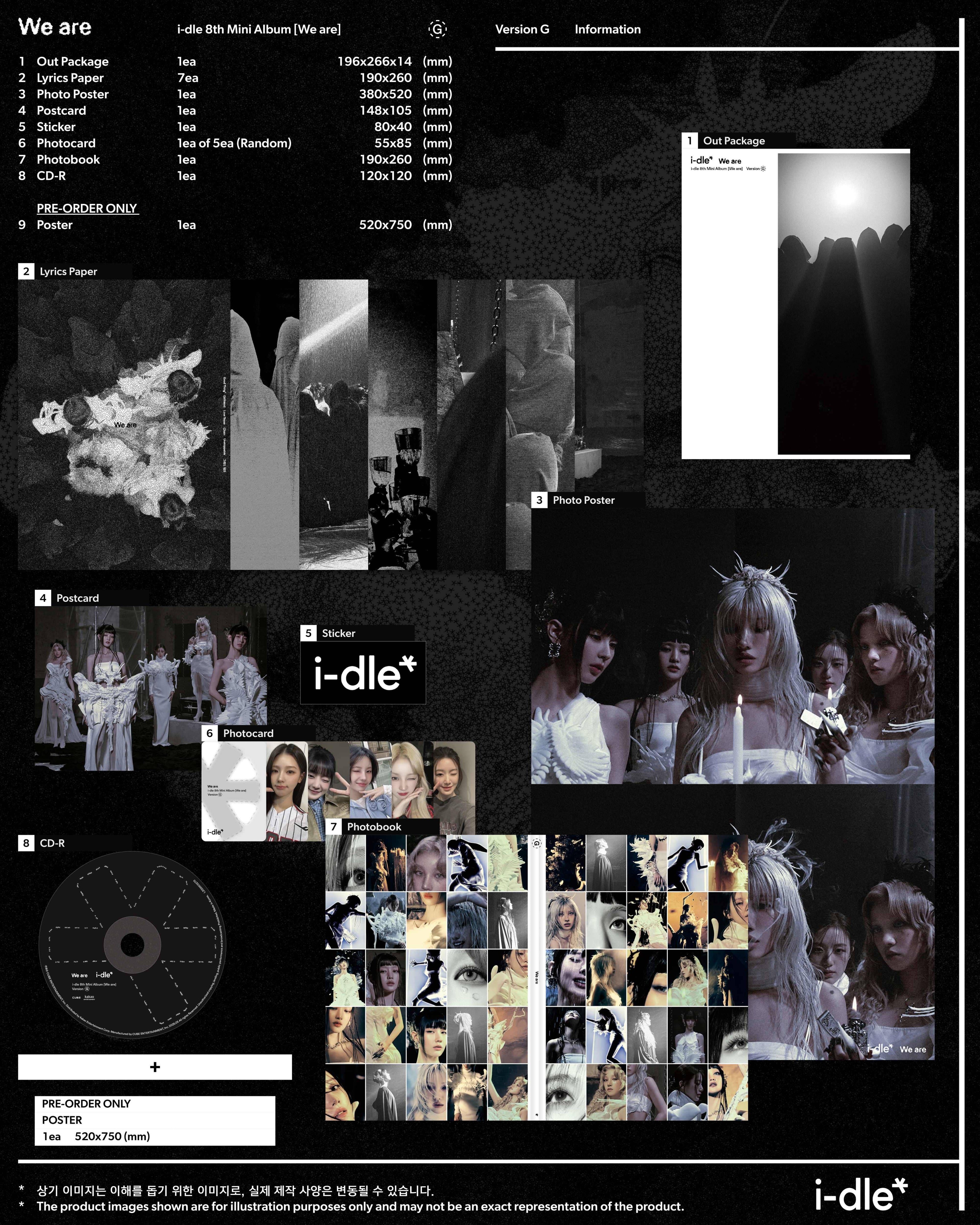 i-dle We Are - Random Photobook