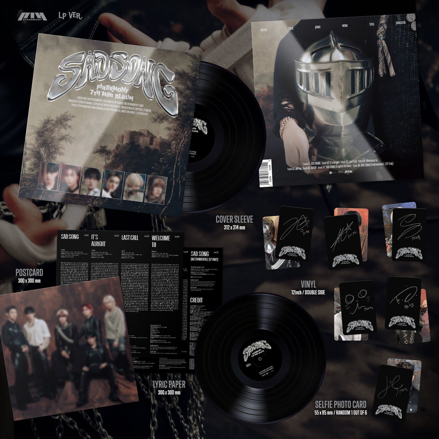 P1Harmony Sad Song - LP