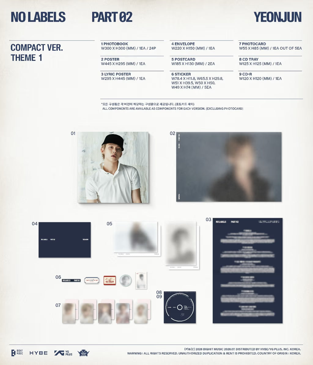 YEONJUN NO LABELS: PART 02 - Random Compact