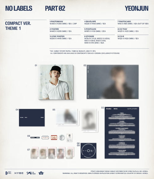 YEONJUN NO LABELS: PART 02 - Random Compact