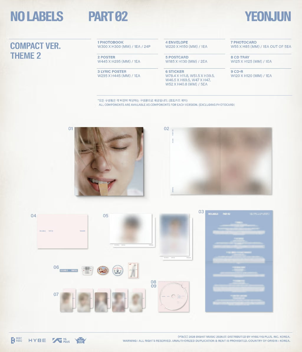 YEONJUN NO LABELS: PART 02 - Random Compact
