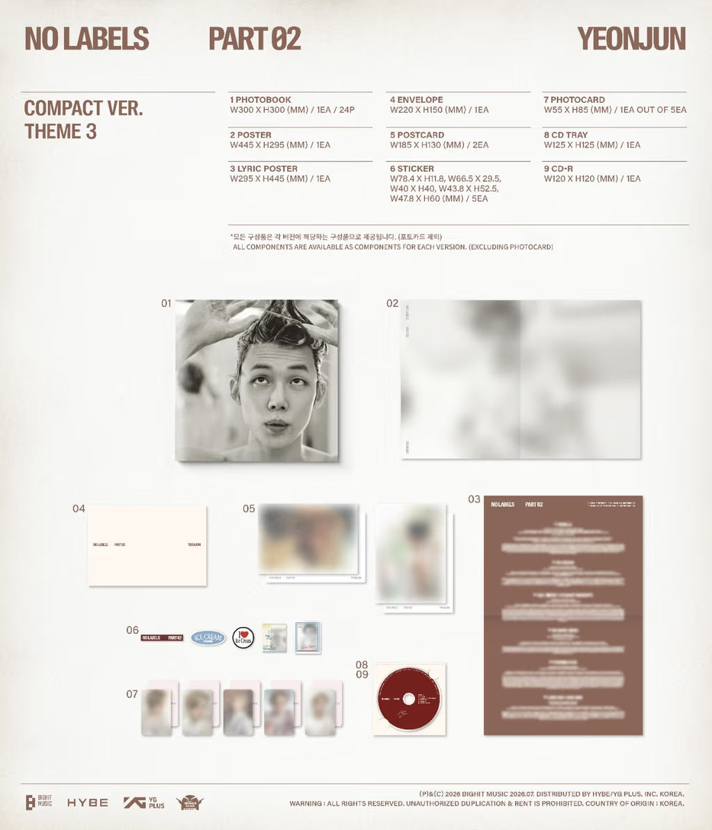 YEONJUN NO LABELS: PART 02 - Random Compact