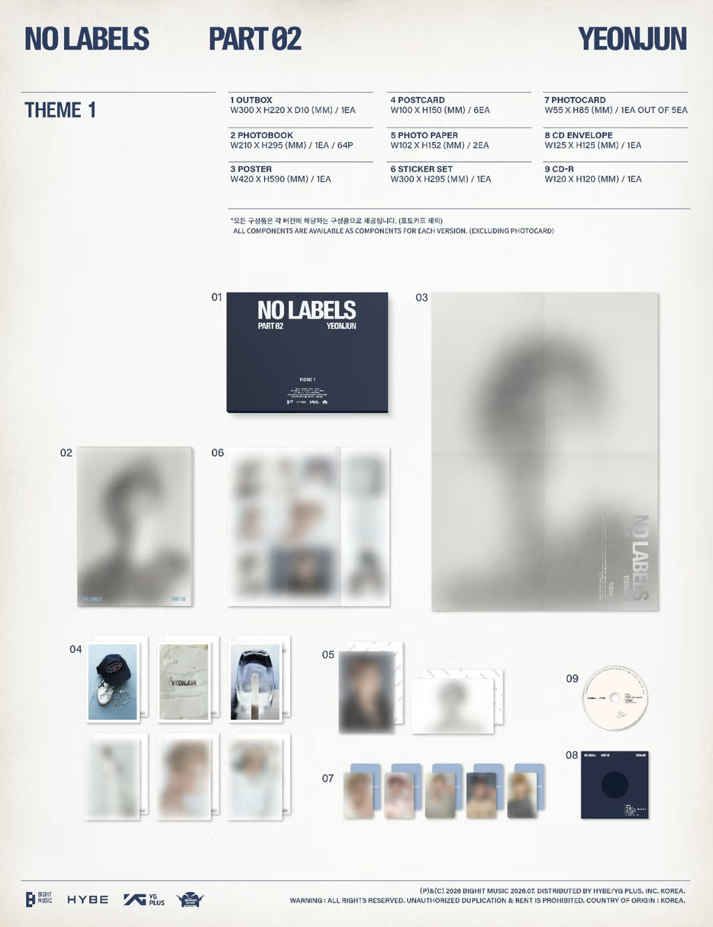 YEONJUN NO LABELS: PART 02 - Random ver