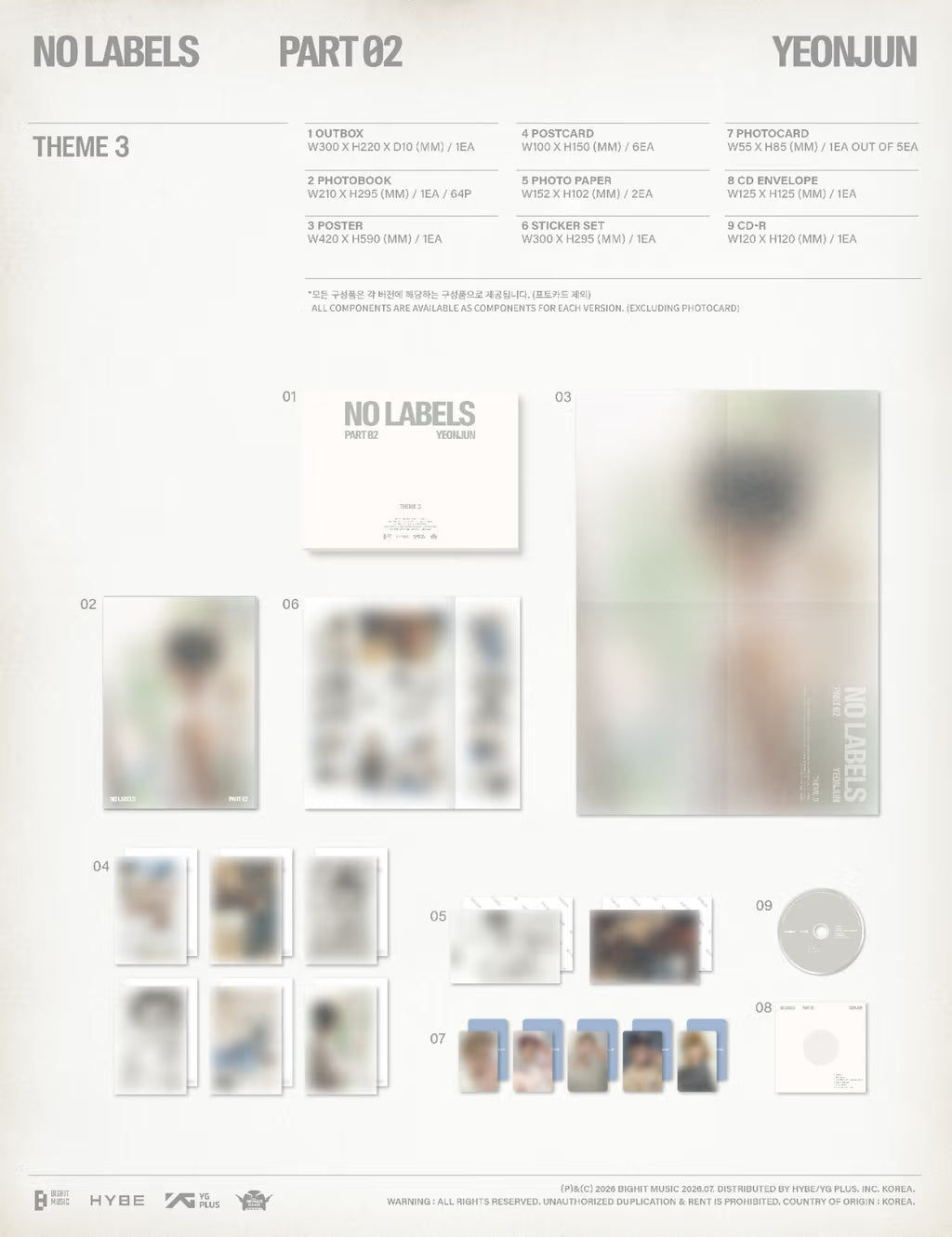 YEONJUN NO LABELS: PART 02 - Random ver