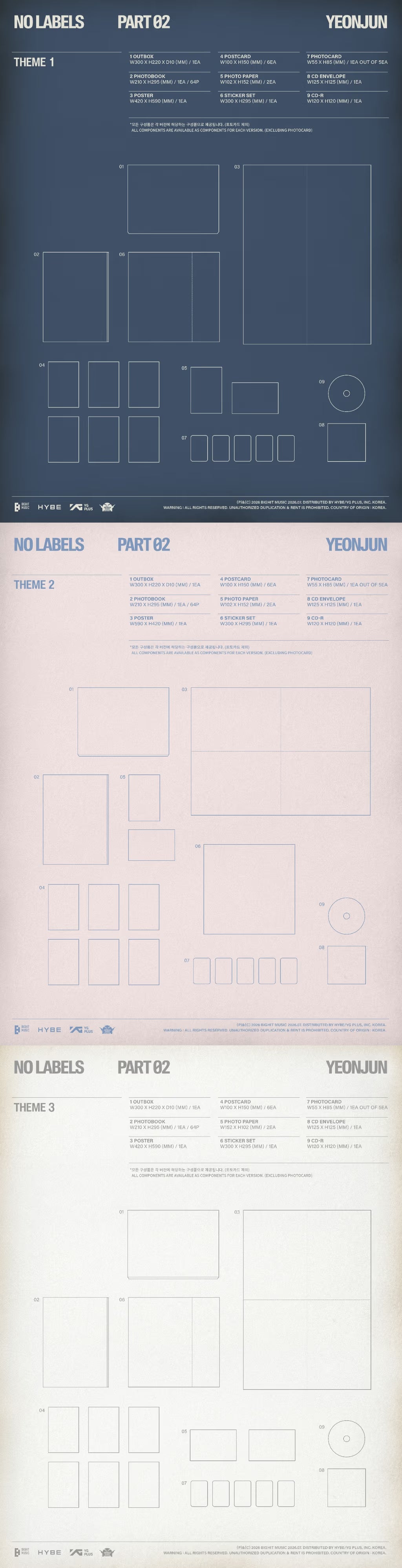 YEONJUN NO LABELS: PART 02 - Random ver