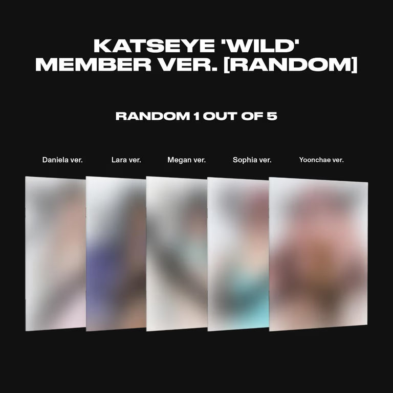 KATSEYE WILD - Random Member + mostbiased BENEFIT