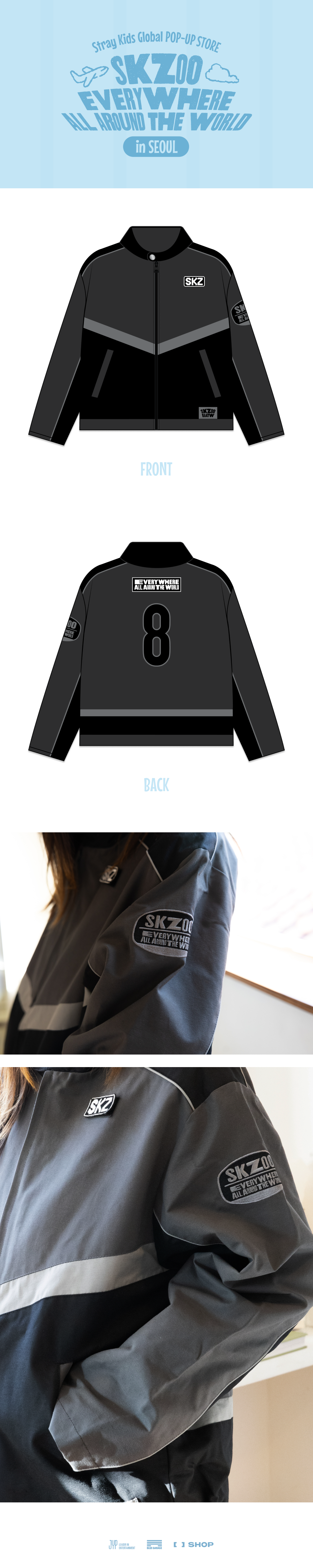 [SKZOO Everywhere All Around The World] RACING JACKET SEOUL ver