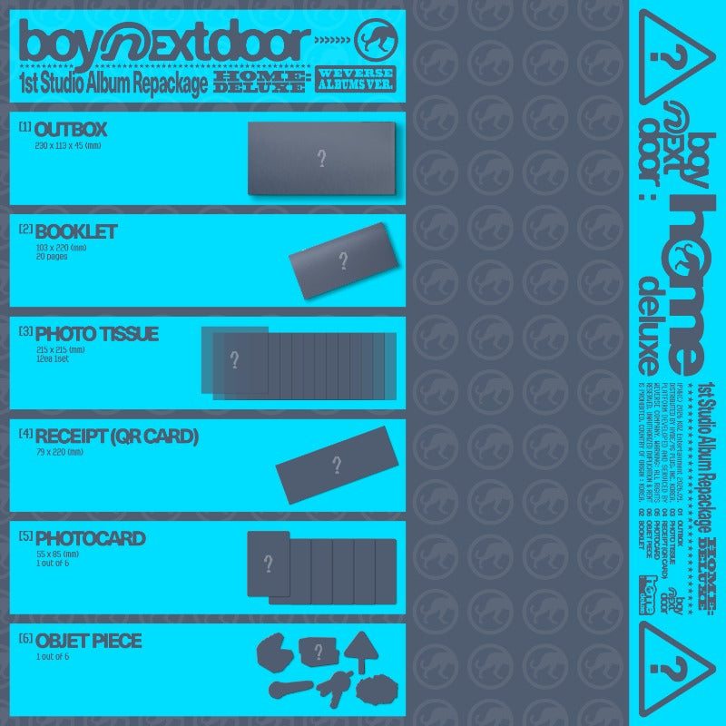 BOYNEXTDOOR HOME: DELUXE - Weverse Album