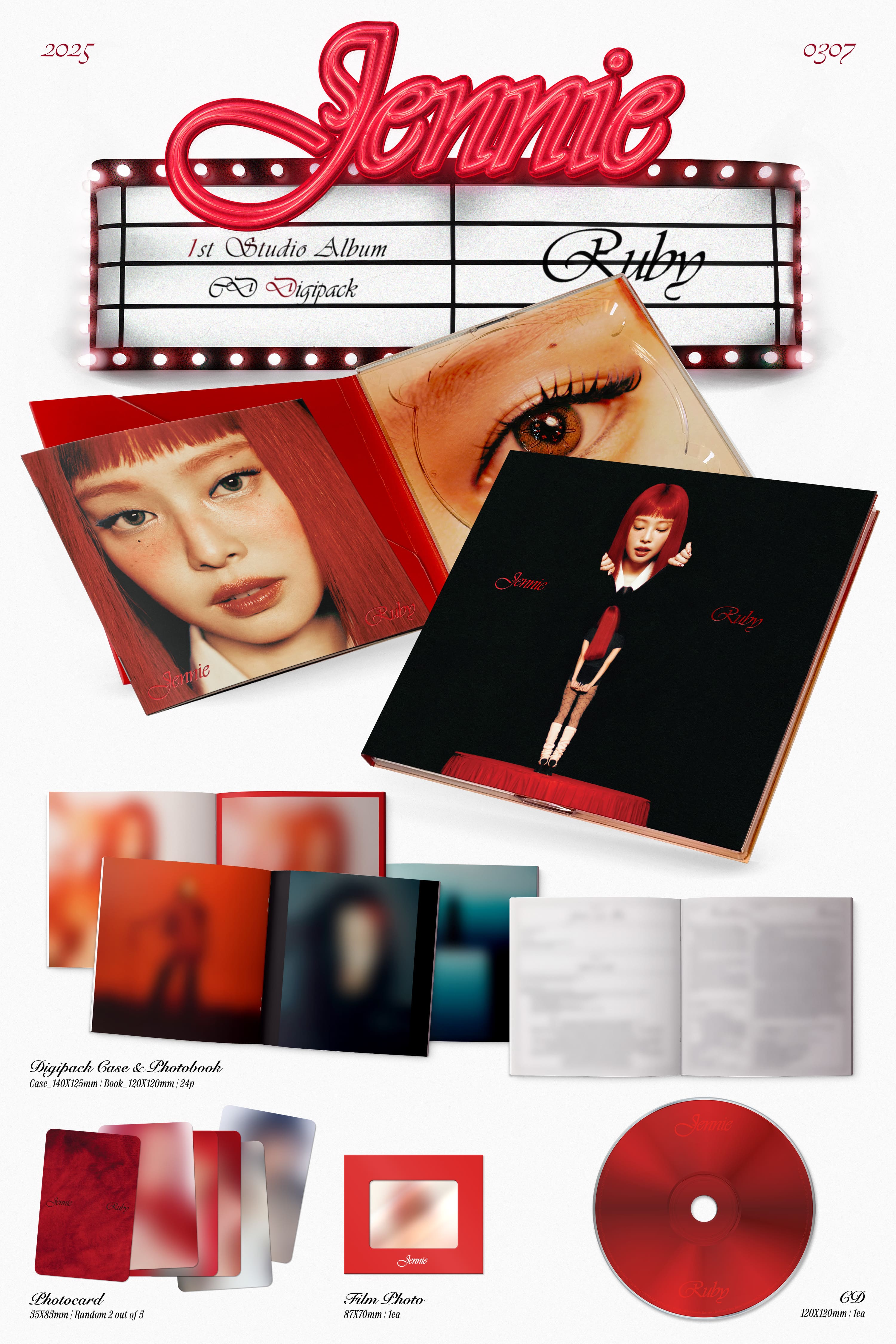 JENNIE Ruby - Digipack