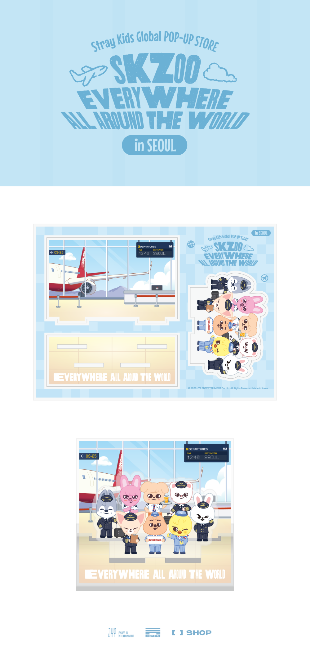 [SKZOO Everywhere All Around The World] SKZOO ACRYLIC STAND SEOUL ver