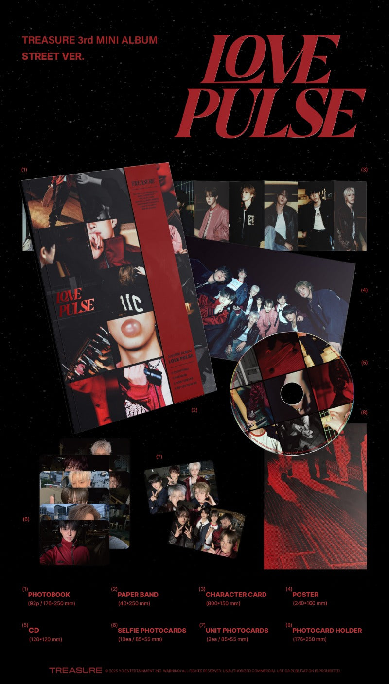 TREASURE LOVE PULSE - Random ver