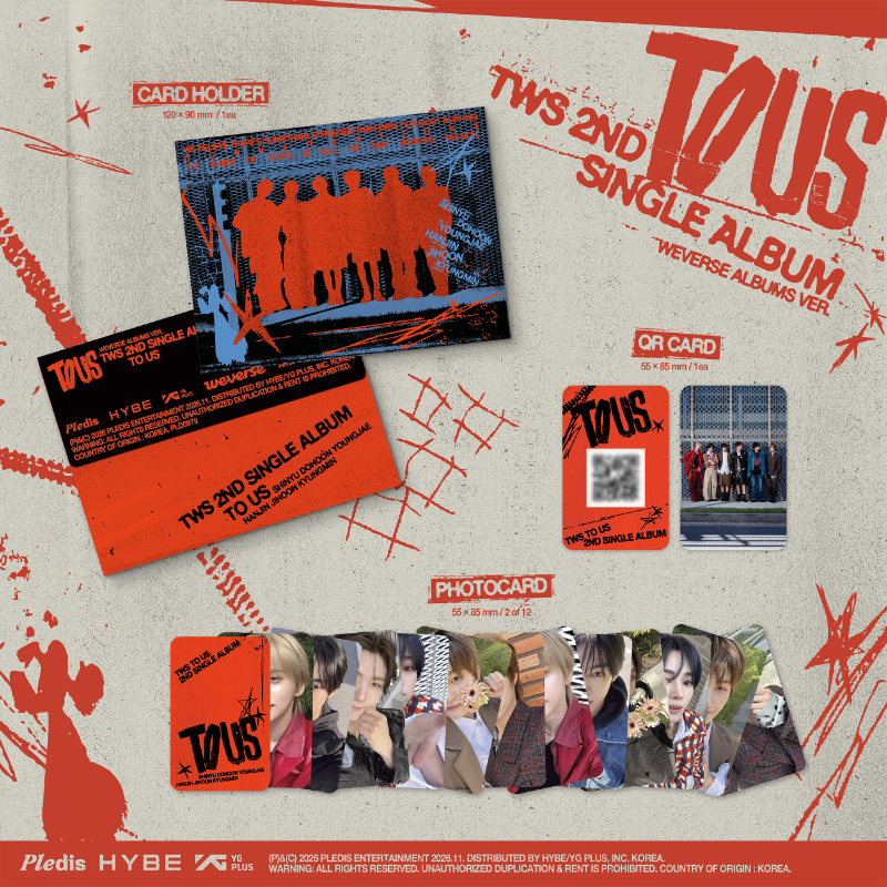 TWS TO US - Weverse Albums