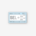 [SKZOO Everywhere All Around The World] METAL BADGE SEOUL ver