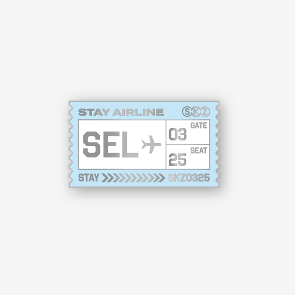 [SKZOO Everywhere All Around The World] METAL BADGE SEOUL ver