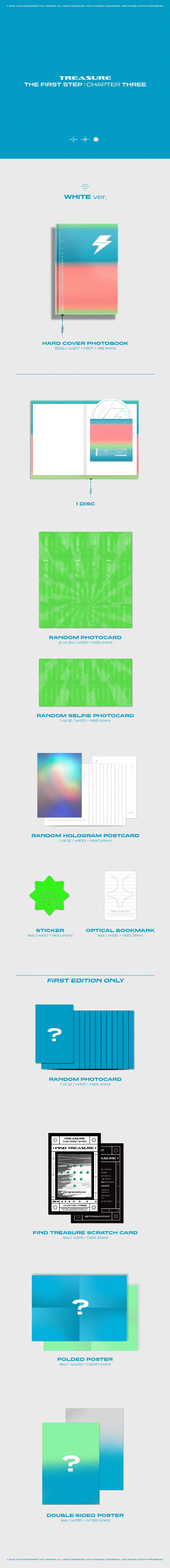 TREASURE THE FIRST STEP: CHAPTER THREE - Random Photobook