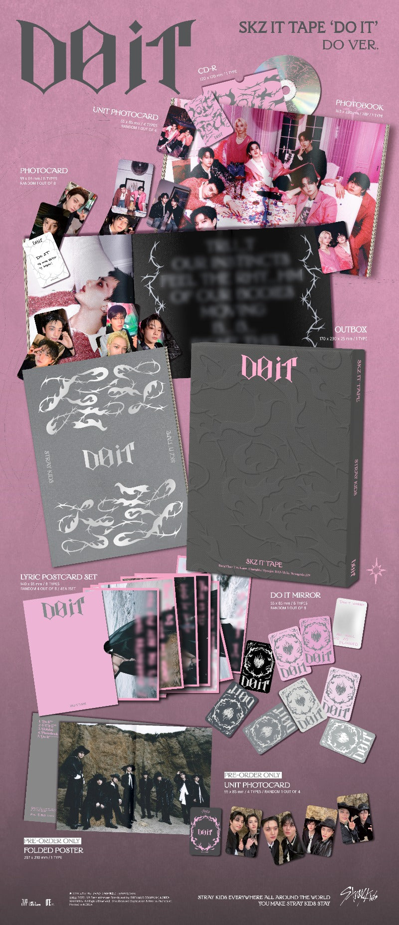 Stray Kids [SKZ IT TAPE] DO IT - Limited DO