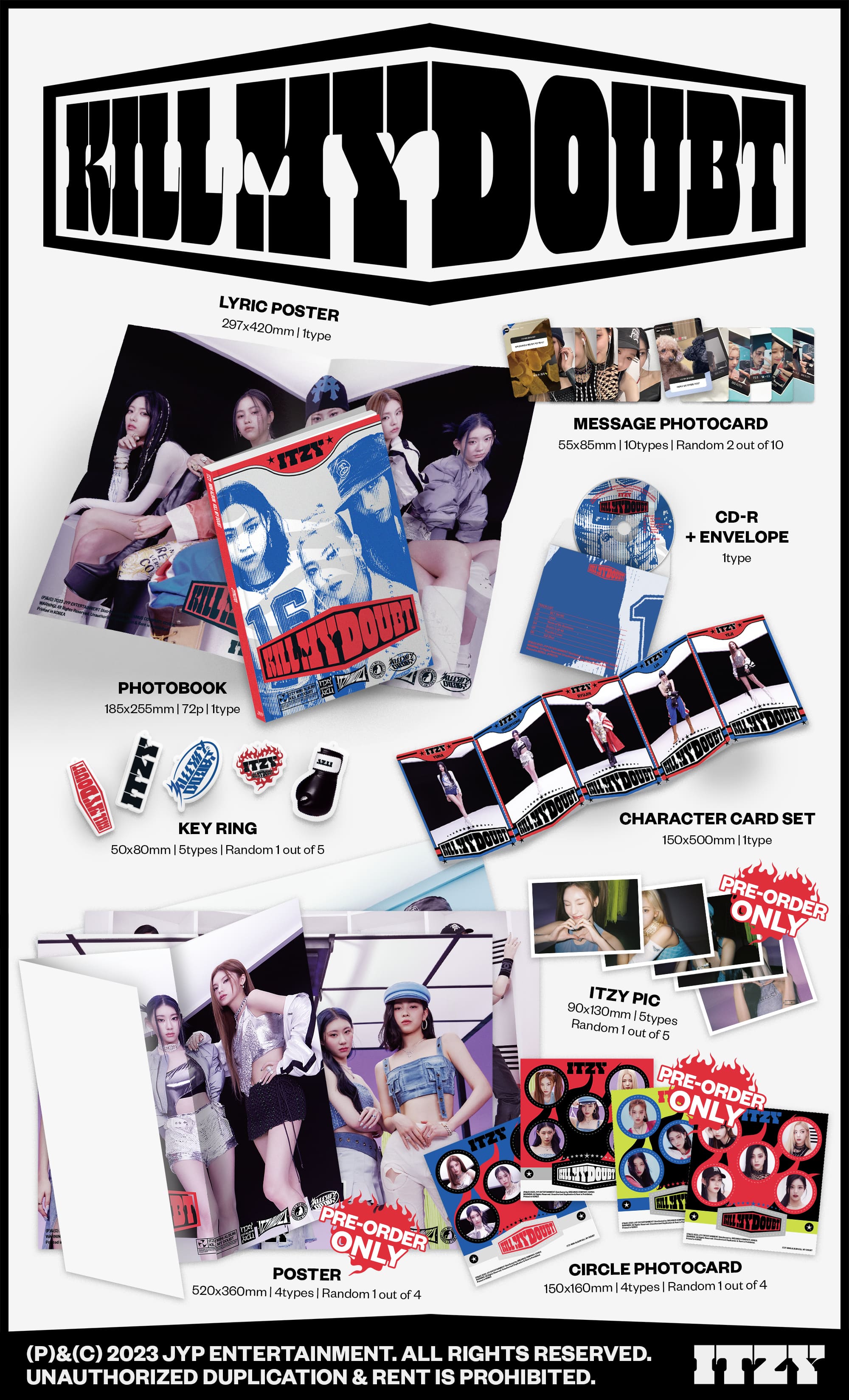 ITZY Kill My Doubt - Limited