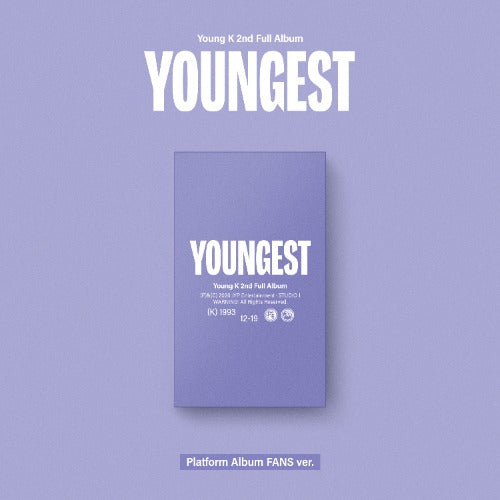 YOUNG K YOUNGEST - FANS Album