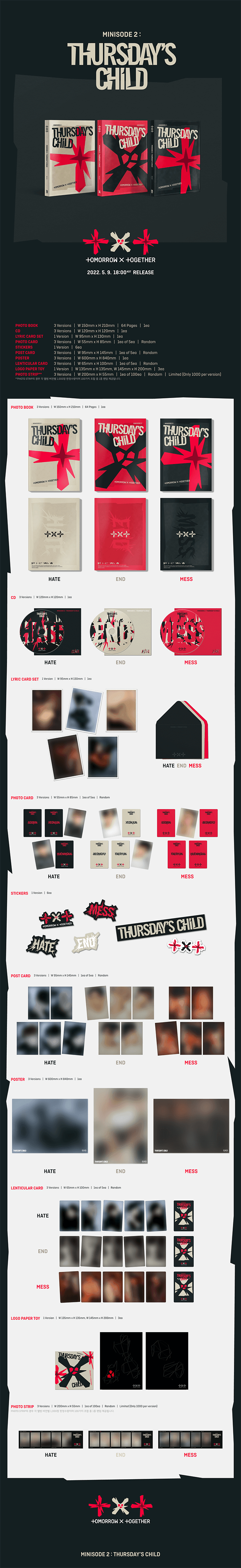 TXT Minisode 2: Thursday's Child - Random ver