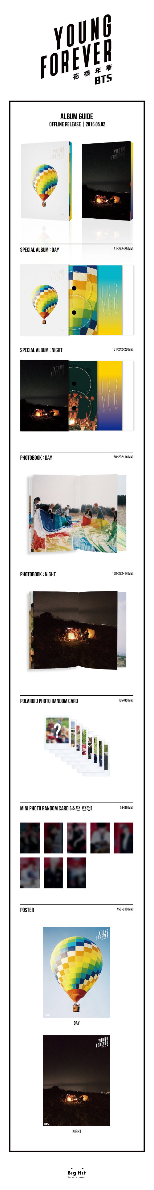 BTS Young Forever - Random ver.