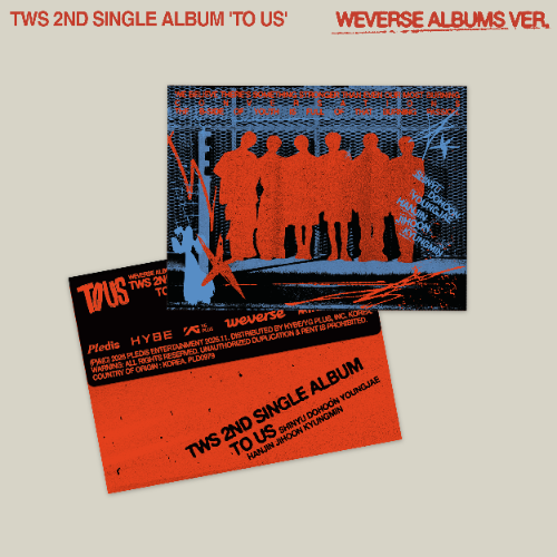 TWS TO US - Weverse Albums