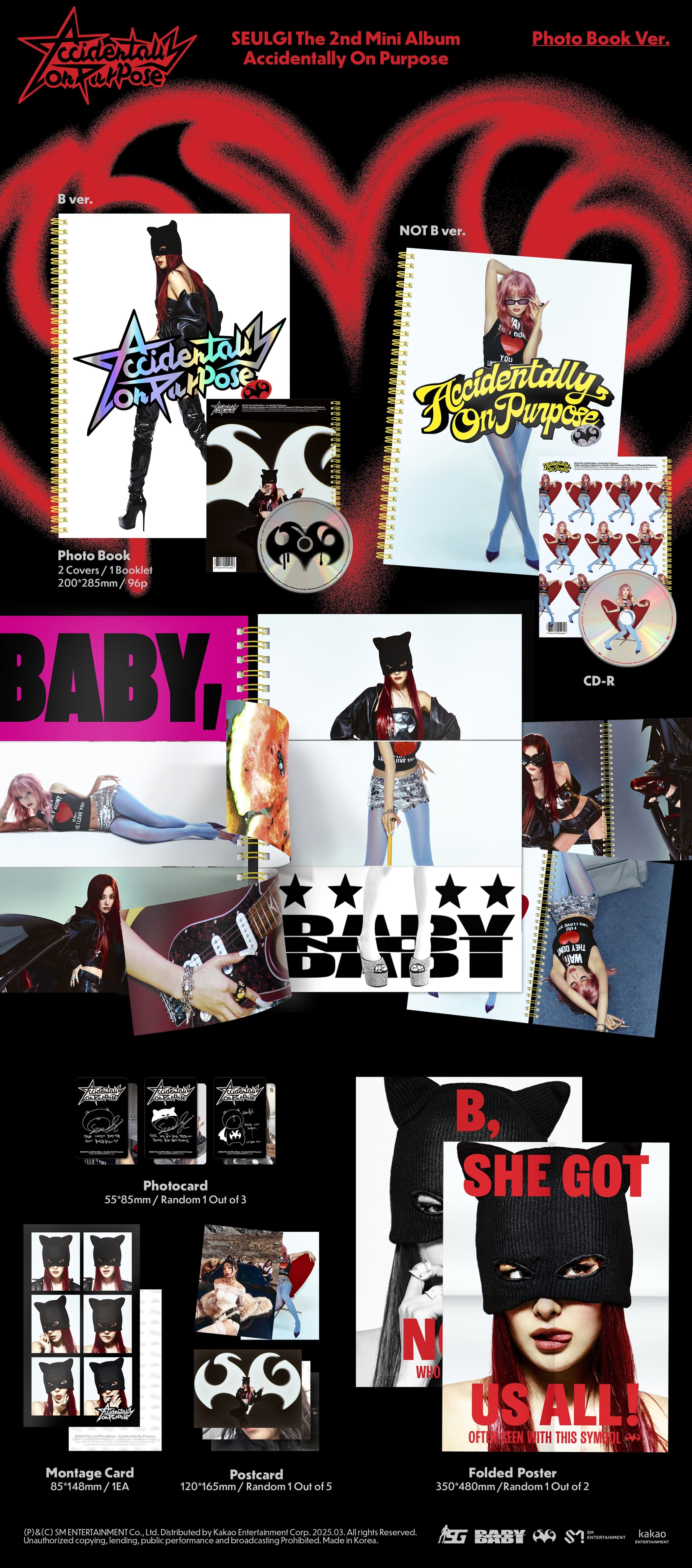 SEULGI Accidentally On Purpose - Photobook