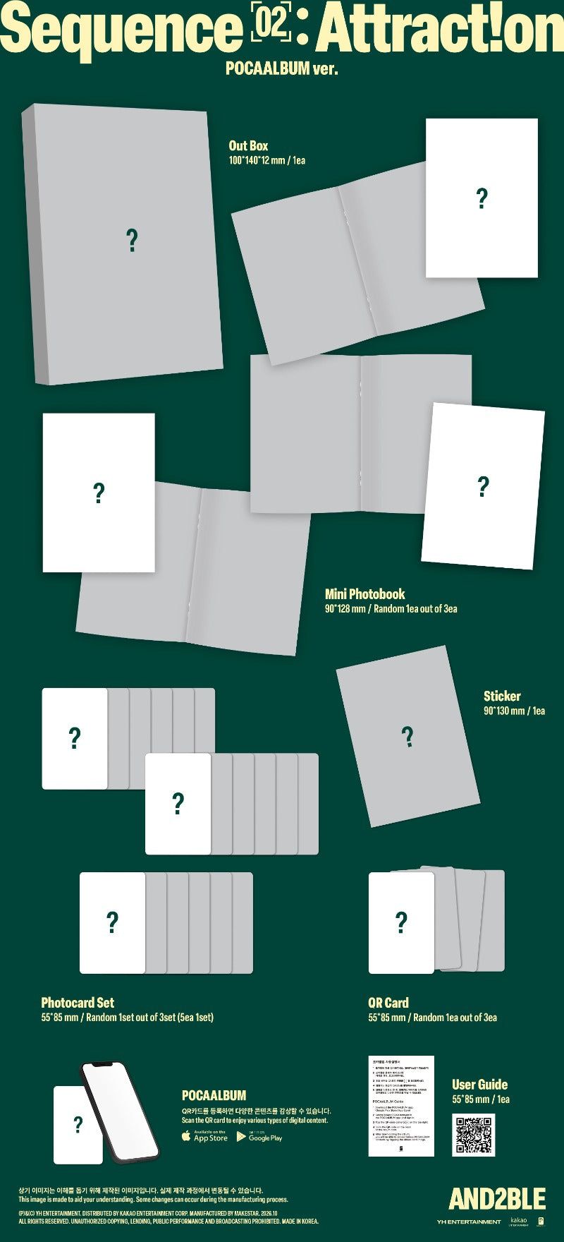 AND2BLE Sequence 02: Attraction - POCAALBUM
