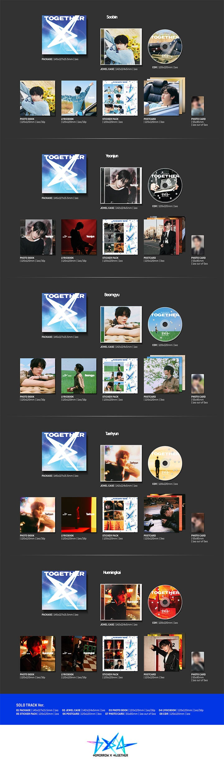 TXT The Star Chapter: TOGETHER - Random Solo Track