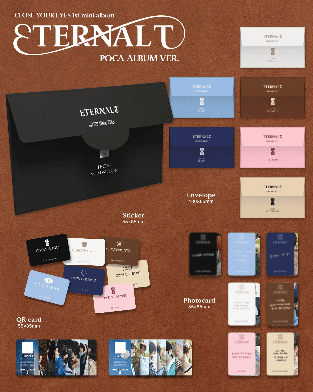CLOSE YOUR EYES ETERNALT - Random POCAALBUM